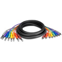 1/4in Phone To RCA Line Level Snake Cables