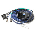 Whirlwind MD-6-2-C6-025 Medusa 6 XLR w/Data Snake Box to Fan 25ft
