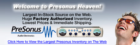 Markertek is Presonus Heaven