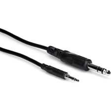 Stereo TRS 3.5mm Mini to 1/4 Inch TRS Phone 10 Foot