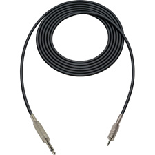 Premium Canare 1/4in Male to Stereo 3.5mm-M Mini Cables