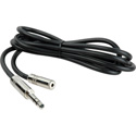 TecNec SPS-MFS-6 1/4In. Stereo Male to 3.5 mm Stereo Female Cable 6 Ft
