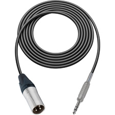Premium Canare XLR Male to Stereo 1/4 Inch Male Cables