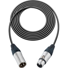 Mogami 2534 XLR Male to XLR Female Audio Cables Featuring Neutrik Connectors
