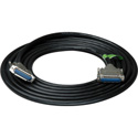 25-Pin D-Sub Male to Male DB25 Analog Multichannel Snake Cables with Mogami Cable Wired for Tascam