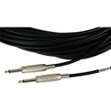 Belden Star-Quad Audio Cable 1/4-Inch TS Male to Male 100 Foot - Black