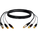 Canare A2V1 RCA Video & Dual RCA Audio Premium Dubbing Cable Assemblies