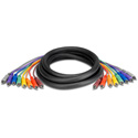 8-Channel RCA To RCA Line Level Snake Cables