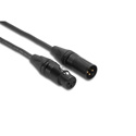 Hosa AES-010AU Elite AES/EBU Cable; Neutrik XLR3F to XLR3M - 10 ft
