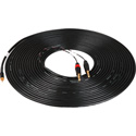 Sescom SES-IPOD-QTRM50 3.5mm Stereo Plug to Dual 1/4 Inch Phone Plugs 50 Feet