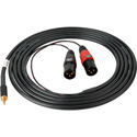 Sescom SES-IPOD-XLRM10 3.5mm Mini Stereo Plug to Dual XLR-M 10 Ft