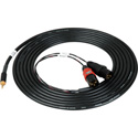 Sescom SES-IPOD-XLRM15 3.5mm Mini Stereo Plug to Dual XLR-M 15 Ft