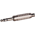 Connectronics TN-QPS Deluxe 1/4 Inch TRS (Stereo) Phone Plug with Spring Strain Relief for 1/4 Inch O.D. Cable