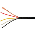 Mogami W2929 4c. 28awg Mini SH Cable .106in O.D. - per foot - Black