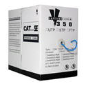 Vertical Cable 050-417/P/BL  Plenum CAT-5E 350Mhz 1000ft Pull Box - Blue Jacket