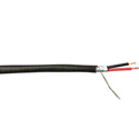 West Penn Wire 291 22 AWG 2-Conductor Shielded Mic Cable 1000 Feet Black