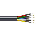 West Penn Wire Corp. 5CRGB 5 Conductor 25 AWG Miniature RGBHV Coaxial Cable