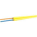 OCC AX002NSLA9YR Duplex Single Mode 9u/125u Yellow Fiber Optic Cable - Per Foot