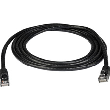 Molded UTP Cat6 Cable 24AWG 50u 25 Foot Black
