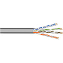 West Penn 4246 23 AWG 4 Pair Category 6 Cable - 1000 Ft. Gray