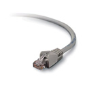 350MHz UTP CAT5e Patch Cable 1 Foot Black