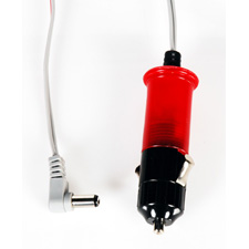 Cigarette Plug to DC 2.1mm Plug Power Cable 2 Foot