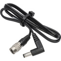 Hirose HR10A 4Pin Male to 2.1mm Right Angle DC Plug - DC OUT Power Cable 1 Foot