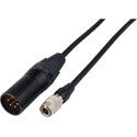 Hirose HR 4-Pin Male to XLR 4-Pin Male Sound Devices Power Cables