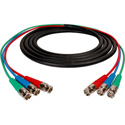 TecNec Canare V3-3C 3-Channel BNC Component Cables