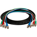 TecNec Canare V4-3C 4-Channel BNC Component Cables
