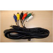 Amino 502-419 10pin to Component Composite and 2 Audio Cable