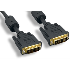 DVI-D Male - DVI-D Male Digital Single Link Cable 6ft