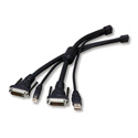 Belkin F1D9201-06 6 Ft DVI & USB Cable for F1DD102U OmniView Switch