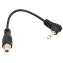 Delvcam RA Mini Plug to F Female for DELV-7XLPRO RF Input