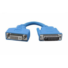6 Inch M1DA Male to DVI-I Female Video Adapter