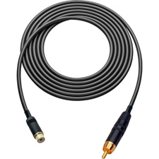 Audio or HD Video RCA M-F Extension Cables