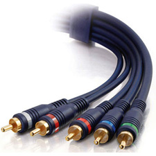 Cables To Go 29168 25 Ft. Velocity Component Video + RCA Audio Cable