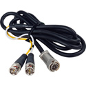 TecNec Premium 7-Pin Male S-Video To Y/C BNC Component Breakout Cable 6Ft