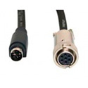4-Pin Male To 7-Pin Female S-VHS Cables