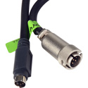 4-Pin Male To 7-Pin Male S-VHS Cables