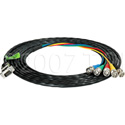 TecNec Plenum 15-Pin HD VGA Cable Assemblies - 15-Pin HD Male To 5-BNC Male