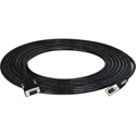 TecNec Plenum Rated (CMP) HD 15 Male/HD 15 Male SVGA Cable; Black