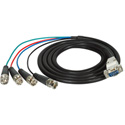 TecNec 9-Pin Male to 4 BNC Video Decoder Cables