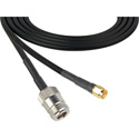 TecNec Wi-Fi 802.11 a/b/g Compatible LMR200 Type RP-SMA Male to N-Type Female Cables