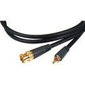 TecNec Premium Gold BNC Male to Gold RCA Male Flexible Molded Video Cables
