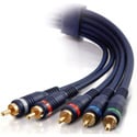 Cables To Go 29168 25 Ft. Velocity Component Video + RCA Audio Cable