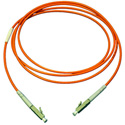 Single Fiber Multimode LC to LC Fiber Optic Cables