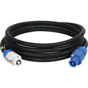 Neutrik PowerCon Locking 3-pole 20Amp A type to B type Power Cables