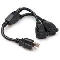 Hosa YAC-406 Grounded Y 3-Prong Power Cable