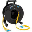 Hybrid Fiber Systems 12-Channel Fiber Optic Tactical Reels with ST or LC Connectors